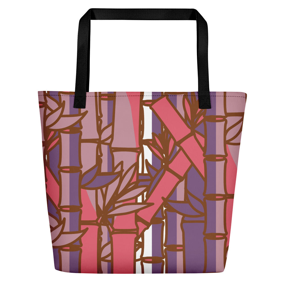 Cinnamon Grape Bamboo Premium Tote