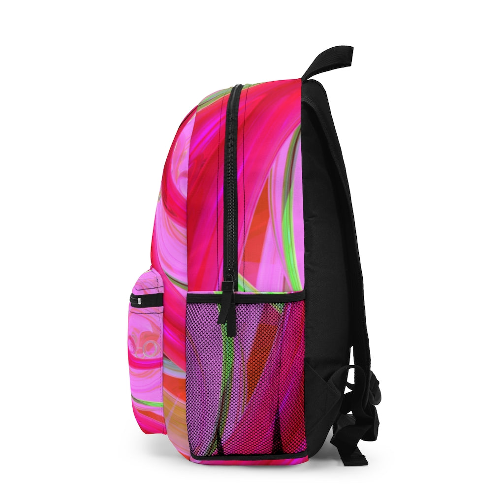 Summer Bright Pink Backpack (Made in USA)