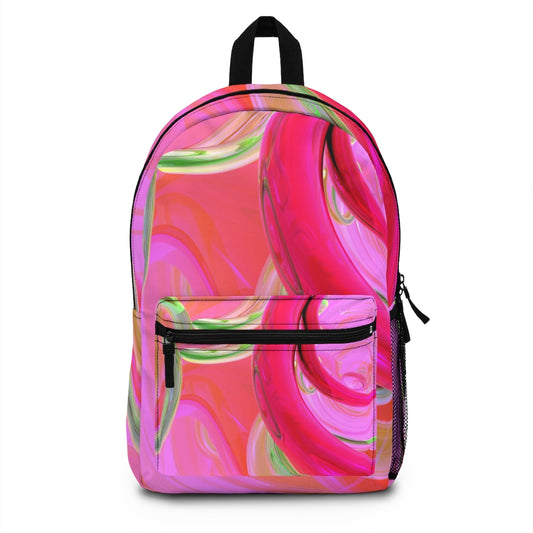 Summer Bright Pink Backpack (Made in USA)