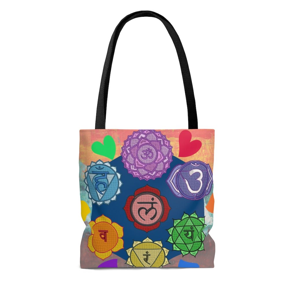 Chakra Love Tote Bag - 3 sizes