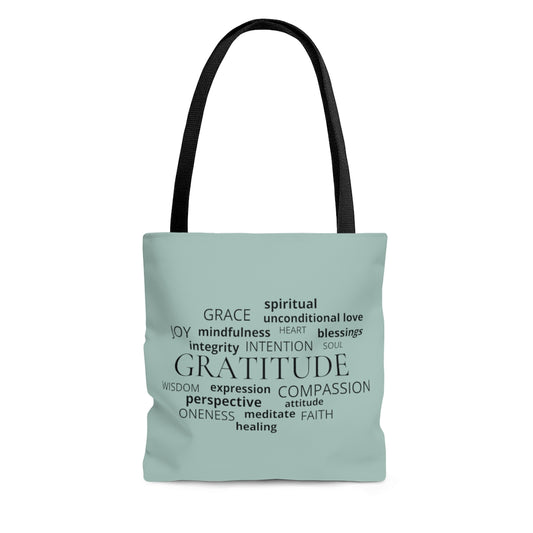 Gratitude Tote Bag - 3 sizes